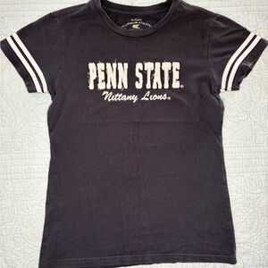 Penn State Nittany Lions Navy Blue and White Graphic Tee Women’s size small